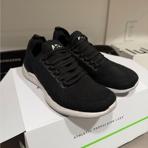 APL Black and White Athletic Shoes
